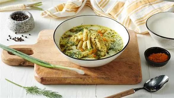 Zupa z fasolki szparagowej