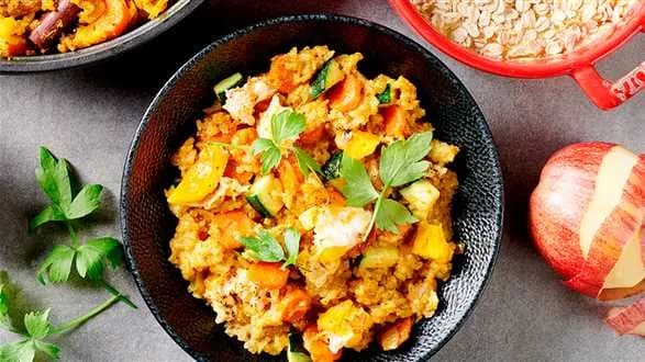 Ryż smażony z warzywami