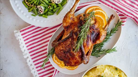 Kaczka z chrupiącą skórką