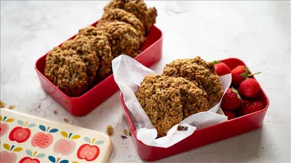 Ciasteczka owsiane z cukinią