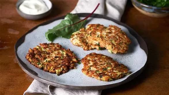 Placki z kaszy gryczanej i cukinii