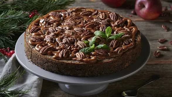 Makowiec z jabłkami