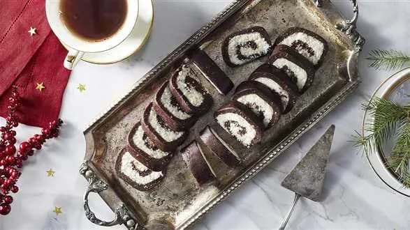 Roladka kokosowa bez pieczenia