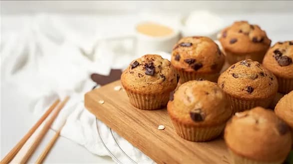 Muffinki bananowo-czekoladowe