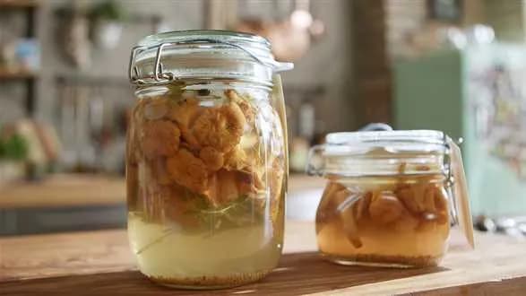 Kurki marynowane na 2 sposoby