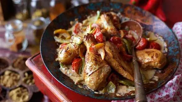 Indyjski kurczak chili