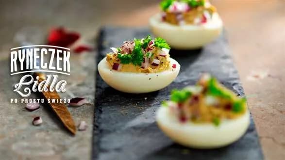 Jajka faszerowane awokado