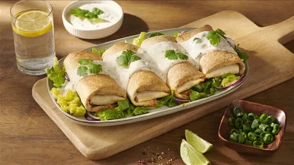 Sałatka z rolowanym taco