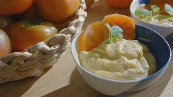 Pudding jaglany z kaki