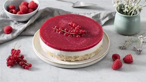 Wegańskie ciasto à la panna cotta