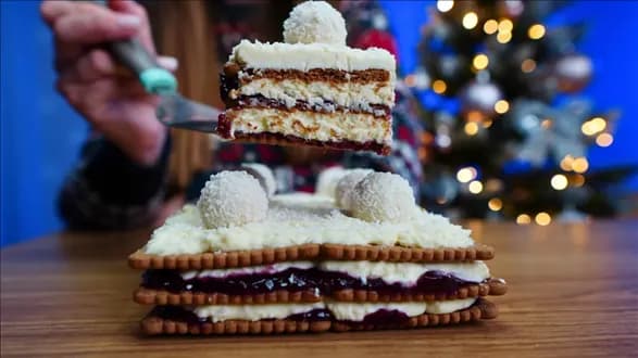 Ciasto pomponik bez pieczenia