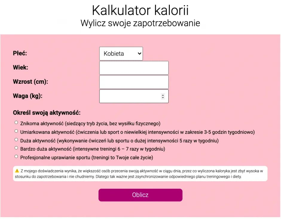Ile kalorii na redukcji? Jak obliczyć i utrzymać deficyt bez frustracji